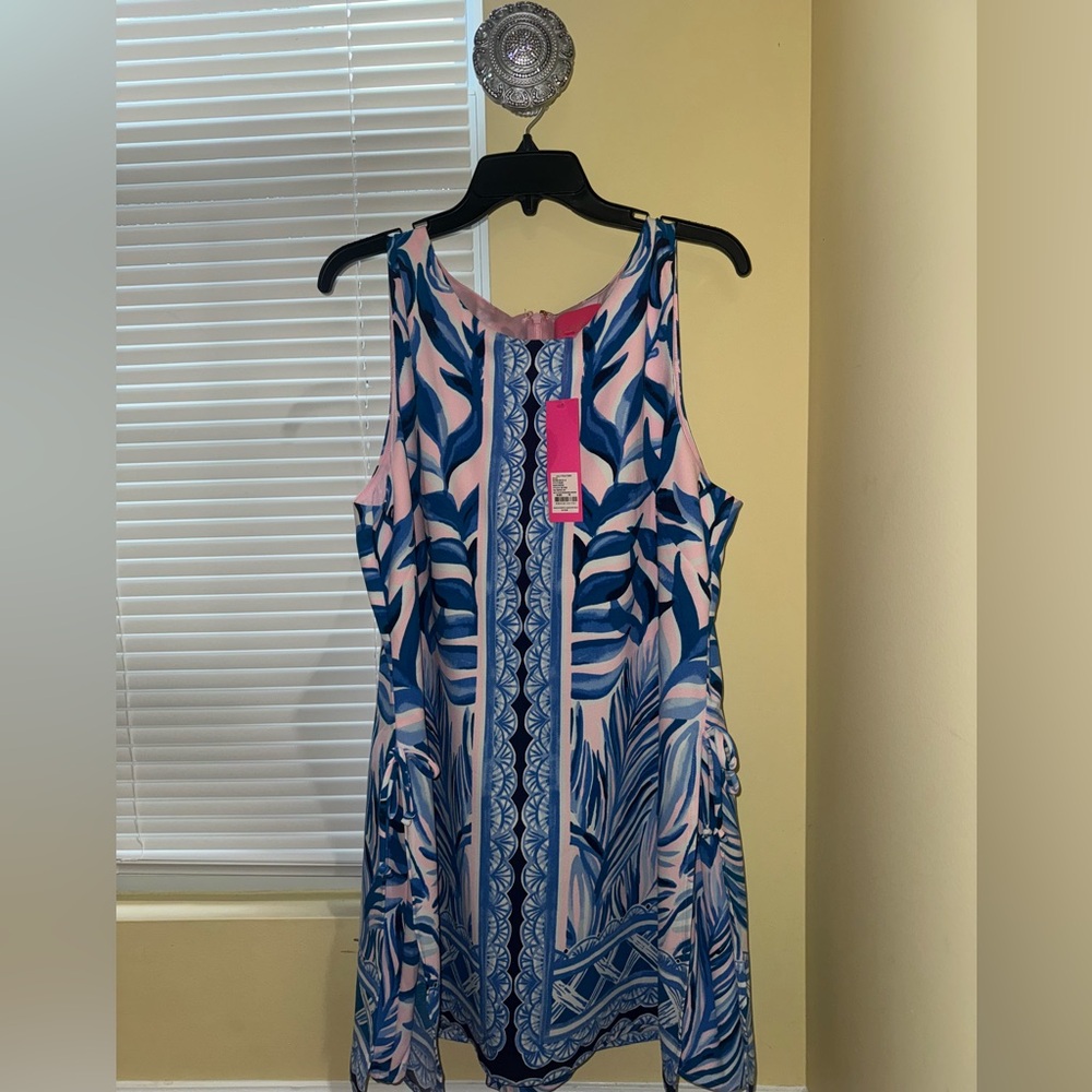 Lilly Pulitzer Blue and Pink Romper